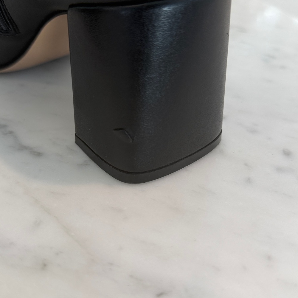 Gianvito Rossi Black Heeled Boots. Wore once. Size 37 - Picture 6 of 6